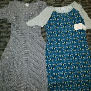 2 NWT Lularoe Dresses.